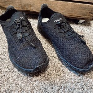 *mens* YUNGOD Men’s quick drying slip on aqua Water shoe